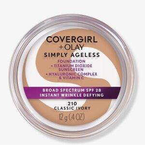 COVERGIRL + Olay Simply Ageless Foundation - Creamy Beige 250